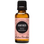 Les bouteilles d’huile essentielle d’Amyris