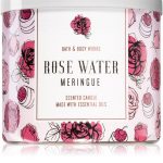 Duftkerze Meringue mit Rosenwasser – White Barn