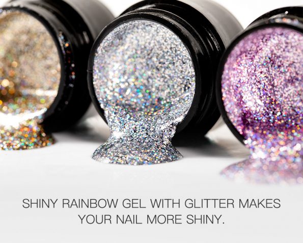 Gel-Polish-Shiny-Rainbow