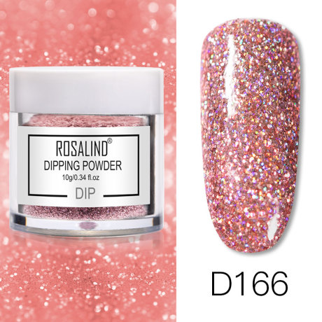 Rosalind Dip Powder Paillettes Gold D166