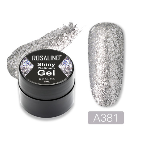 Rosalind Gel Polish Shiny Platine A381