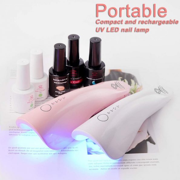 Sèche-Ongles-Portable-LED-UV-5W-Rechargeable