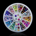 Strass-Rondes-Multicolores